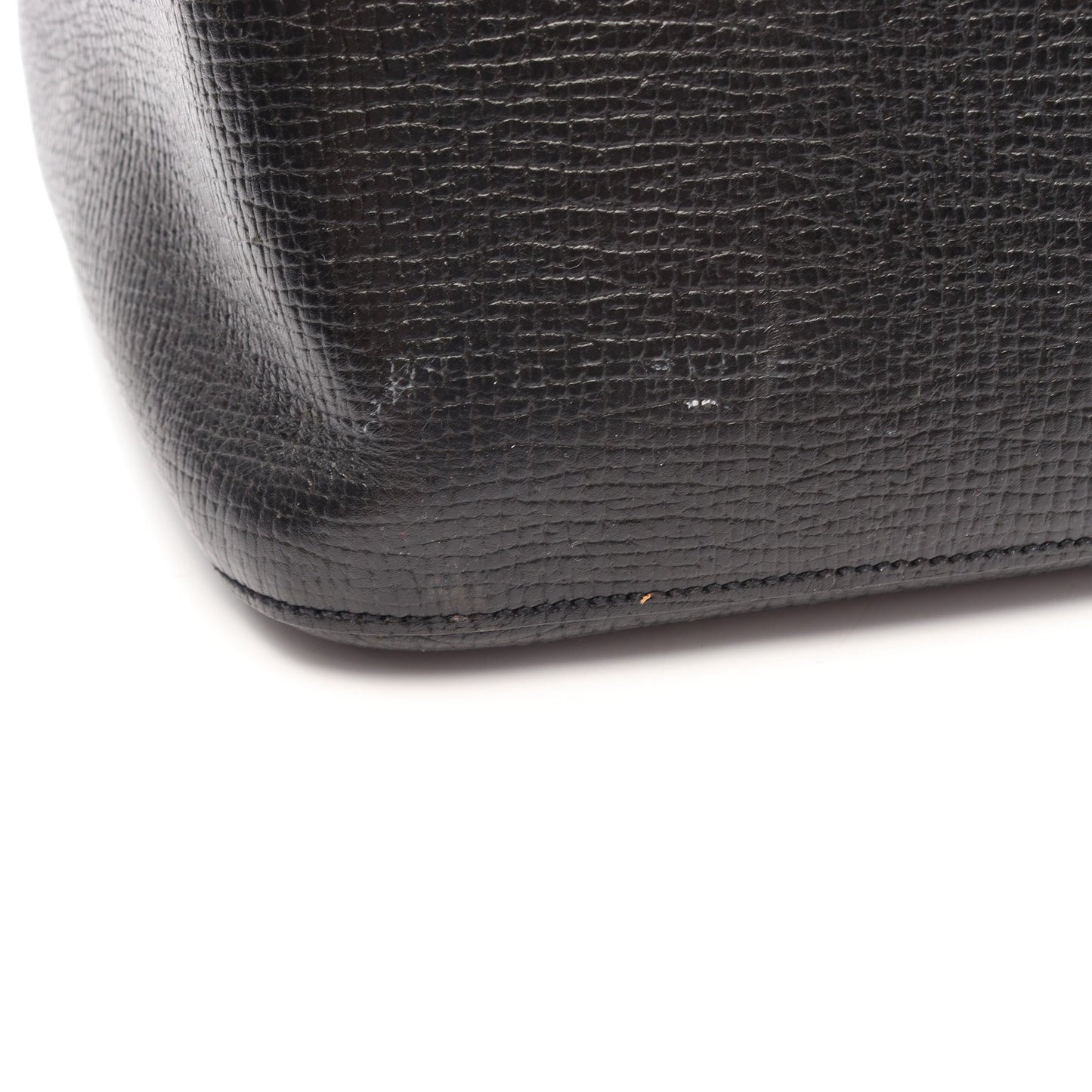 ハンドバッグ レザー ブラック ロエベ バッグ LOEWE