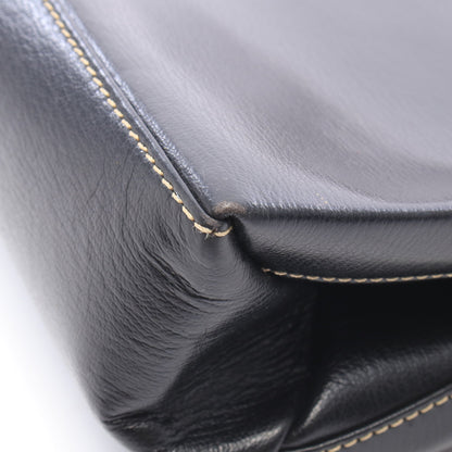 ベラスケス ツイスト ハンドバッグ レザー ヌバック ブラック ブラウン ロエベ バッグ LOEWE