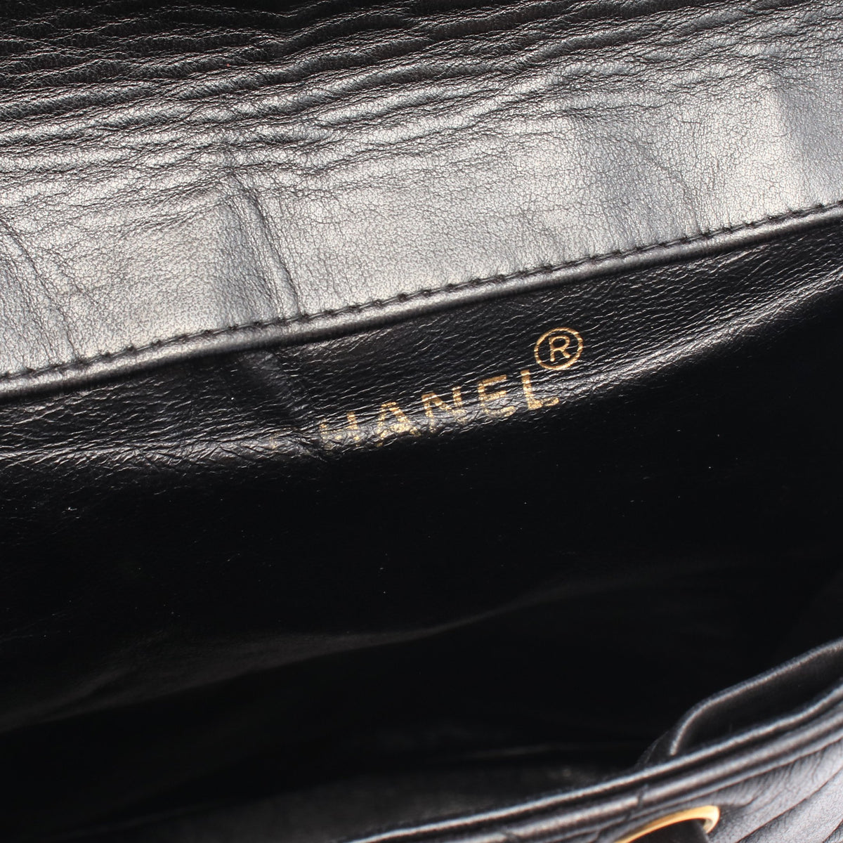 マトラッセ ターンロック チェーン バックパック リュックサック ラムスキン ブラック ゴールド金具 シャネル バッグ CHANEL