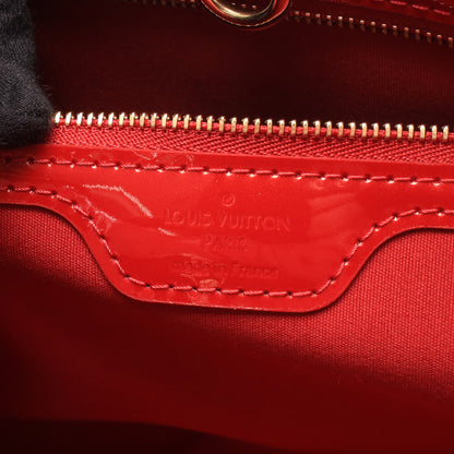 ウィルシャーPM モノグラムヴェルニ ポムダムール ハンドバッグ レザー レッド ルイヴィトン バッグ LOUIS VUITTON