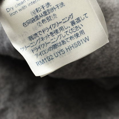 PLASTRON SHIRT WITH SASH AND P ジャケット カシミヤ コットン グレー ルイヴィトン