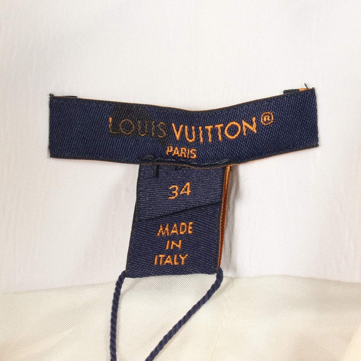 フレア スカート ウール シルク オフホワイト ルイヴィトン ボトムス LOUIS VUITTON