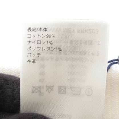 メッシュ ニット スカート コットン オフホワイト ルイヴィトン