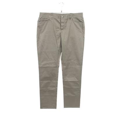 セリエボタン チノパンツ コットン グレーグリーン エルメス