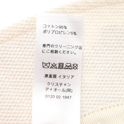 D-Bobby バタフライ 刺繍 バケット ハット コットン ホワイト レッド マルチカラー クリスチャンディオール