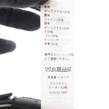 D-PLAYER カナージュ キルティング キャップ ブラック クリスチャンディオール