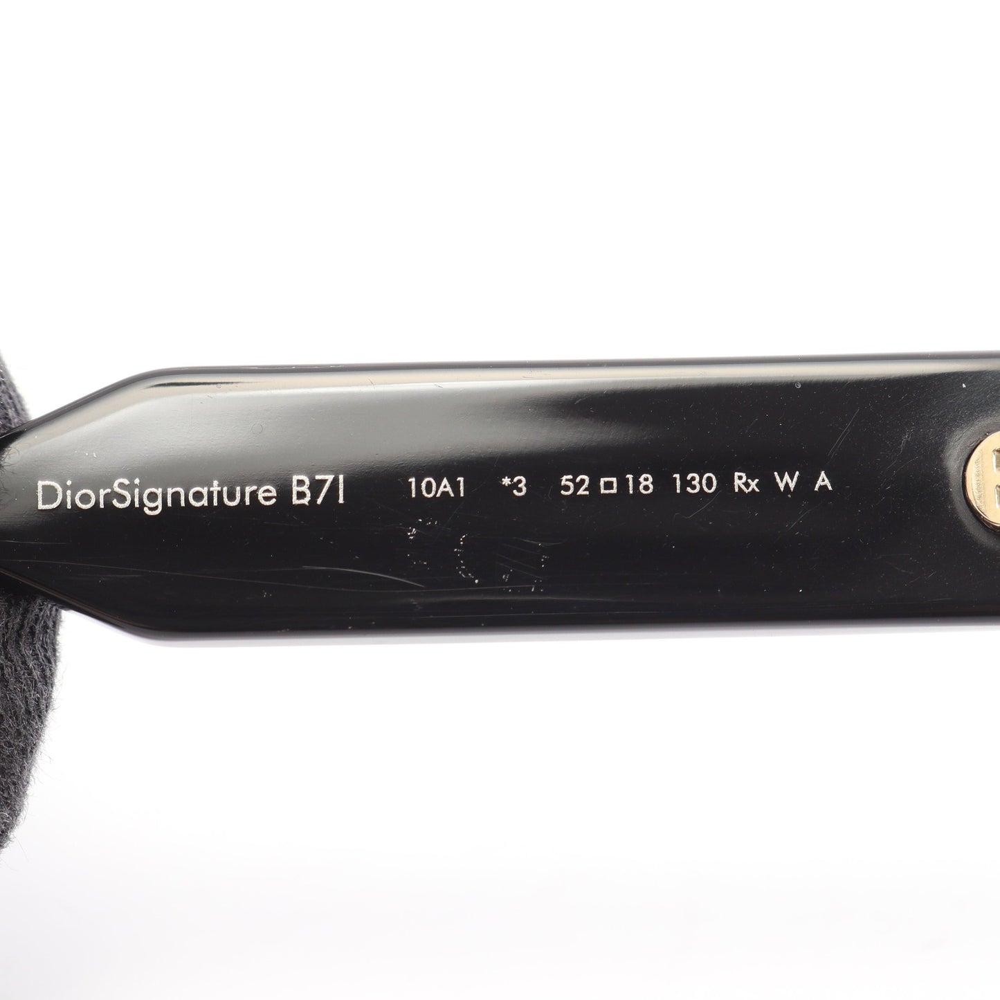 DiorSignature スクエアフレーム サングラス ブラック クリスチャンディオール