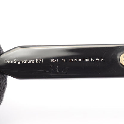 DiorSignature スクエアフレーム サングラス ブラック クリスチャンディオール