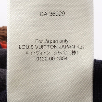 LV カモフラージュ ボア イージーパンツ ネイビー オレンジ マルチカラー ルイヴィトン