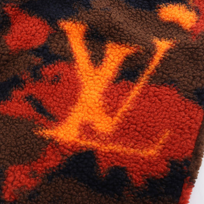 LV カモフラージュ ボア イージーパンツ ネイビー オレンジ マルチカラー ルイヴィトン