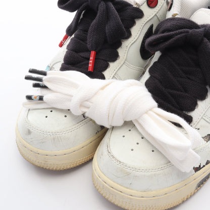 NIKE × PEACEMINUSONE AIR FORCE 1 PARA-NOISE スニーカー レザー ホワイト ブラック ナイキ