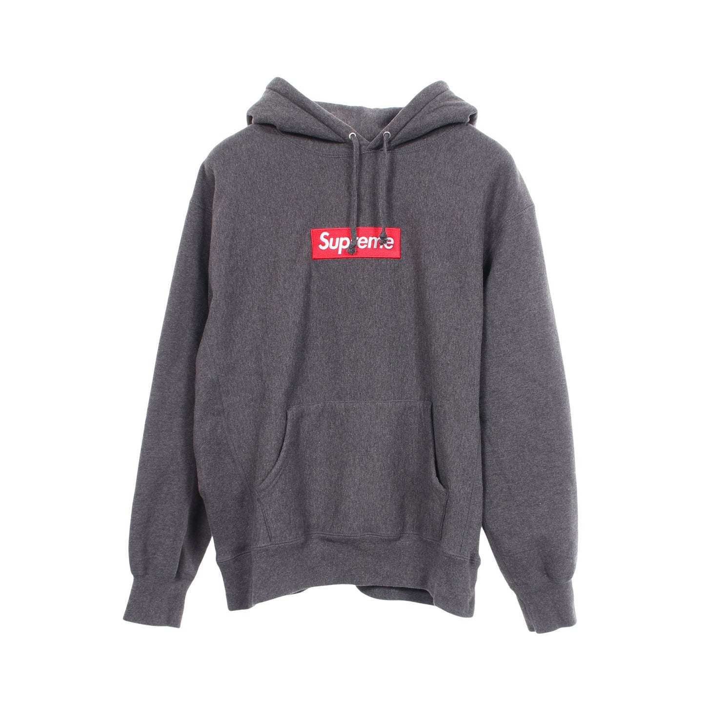 Box Logo Hooded Sweatshirt プルオーバーパーカー コットン グレー シュプリーム
