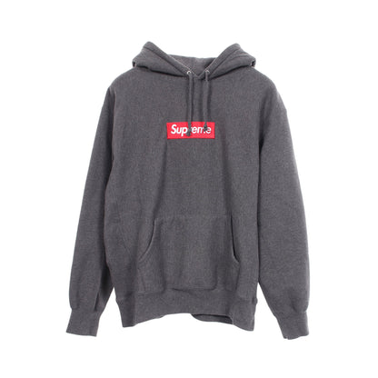 Box Logo Hooded Sweatshirt プルオーバーパーカー コットン グレー シュプリーム