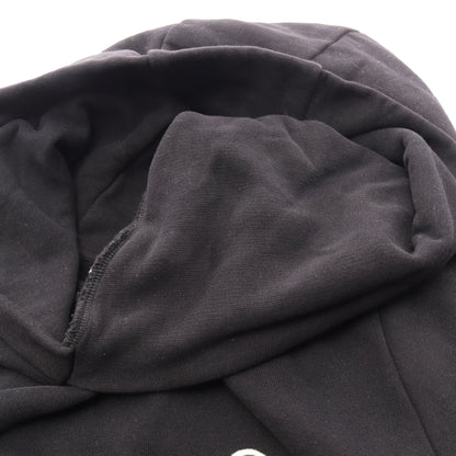 ロゴワッペン プルオーバーパーカー コットン ブラック モンクレール トップス MONCLER