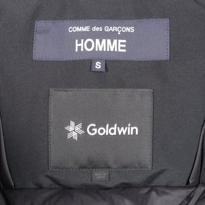 COMME des GARCONS HOMME × Goldwin ゴアテックス ダウンジャケット ナイロン ブラック コムデギャルソンオム