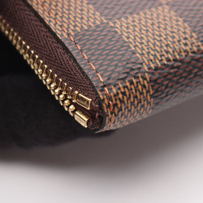 ジッピーコインパース ダミエエベヌ ローズバレリーヌ コインケース PVC ブラウン ルイヴィトン 財布・小物 LOUIS VUITTON