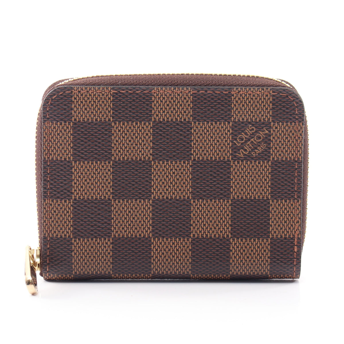 ジッピーコインパース ダミエエベヌ ローズバレリーヌ コインケース PVC ブラウン ルイヴィトン 財布・小物 LOUIS VUITTON