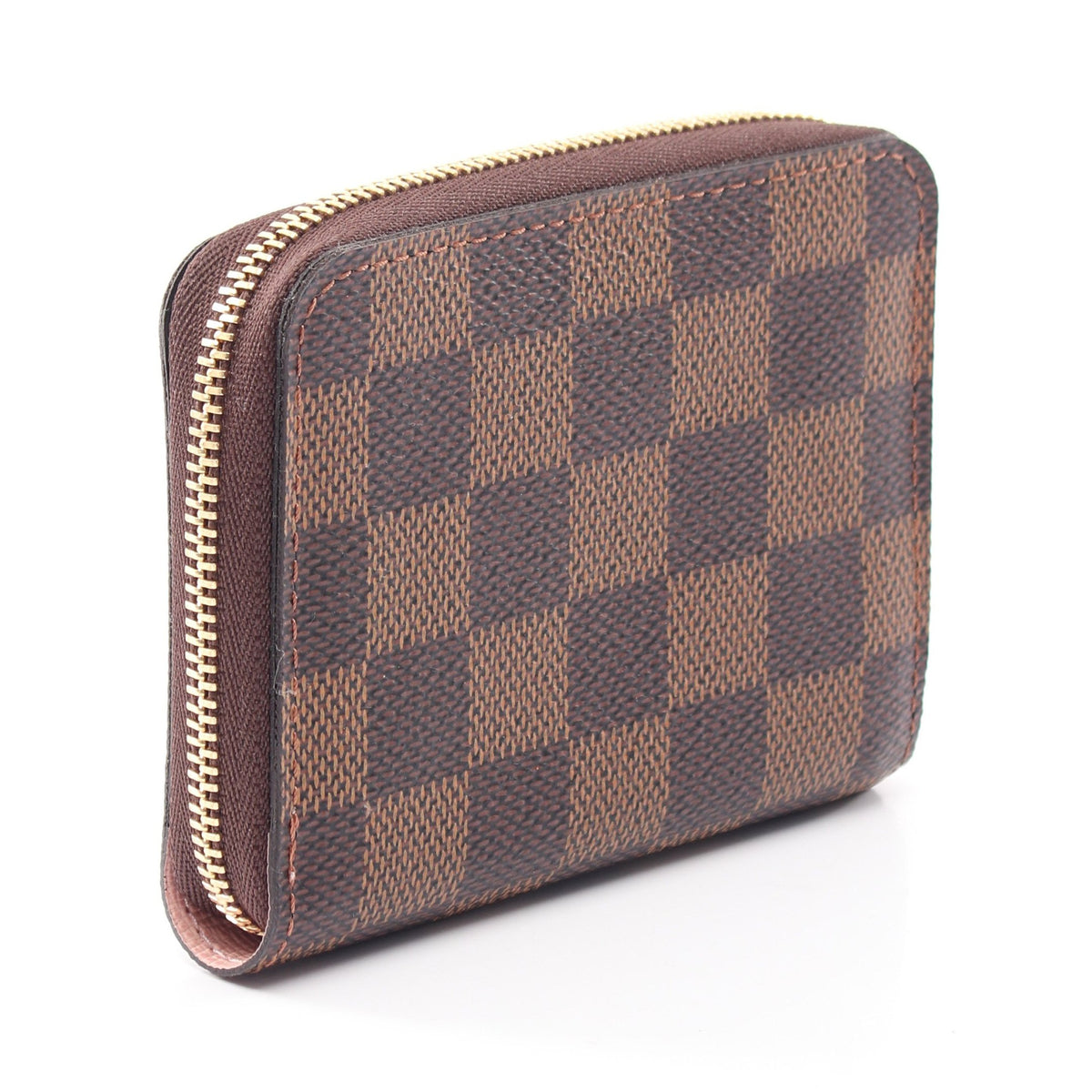 ジッピーコインパース ダミエエベヌ ローズバレリーヌ コインケース PVC ブラウン ルイヴィトン 財布・小物 LOUIS VUITTON