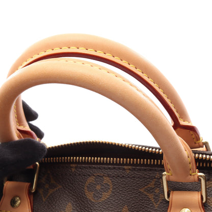 スピーディ30 モノグラム ハンドバッグ PVC レザー ブラウン ルイヴィトン バッグ LOUIS VUITTON