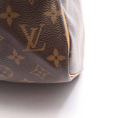 スピーディ30 モノグラム ハンドバッグ PVC レザー ブラウン ルイヴィトン バッグ LOUIS VUITTON