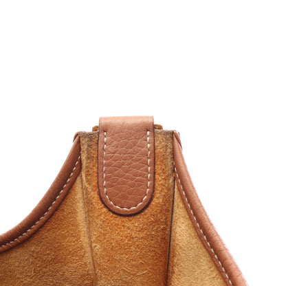 エヴリン 3 トロワ PM ゴールド ショルダーバッグ トリヨンクレマンス ブラウン ゴールド金具 B刻印 エルメス バッグ HERMES