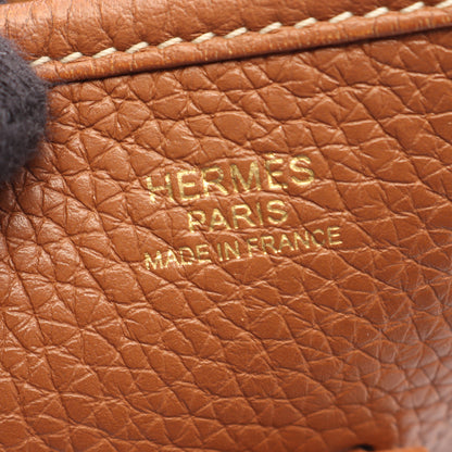 エヴリン 3 トロワ PM ゴールド ショルダーバッグ トリヨンクレマンス ブラウン ゴールド金具 B刻印 エルメス バッグ HERMES