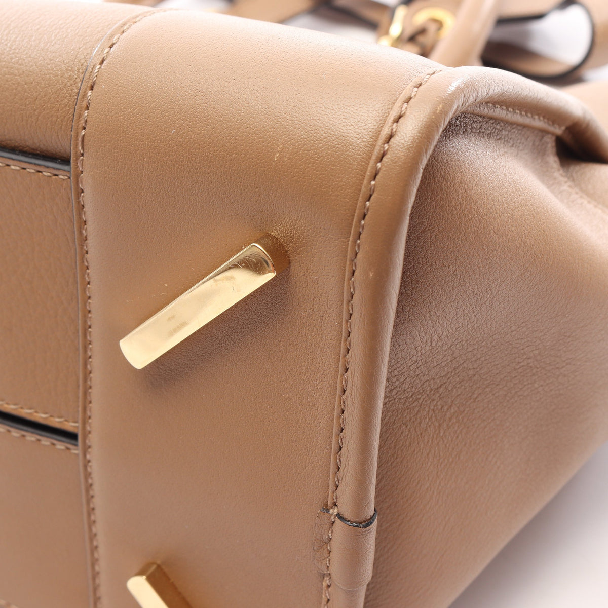 アマソナ36 2WAY ハンドバッグ レザー ブラウン ロエベ バッグ LOEWE