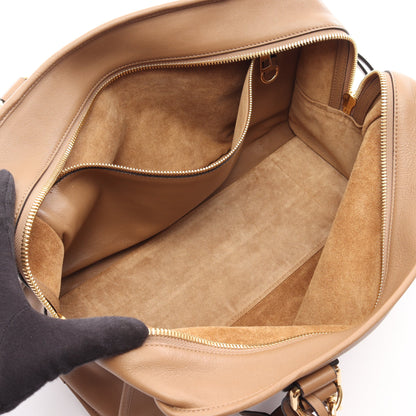 アマソナ36 2WAY ハンドバッグ レザー ブラウン ロエベ バッグ LOEWE