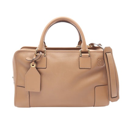 アマソナ36 2WAY ハンドバッグ レザー ブラウン ロエベ バッグ LOEWE
