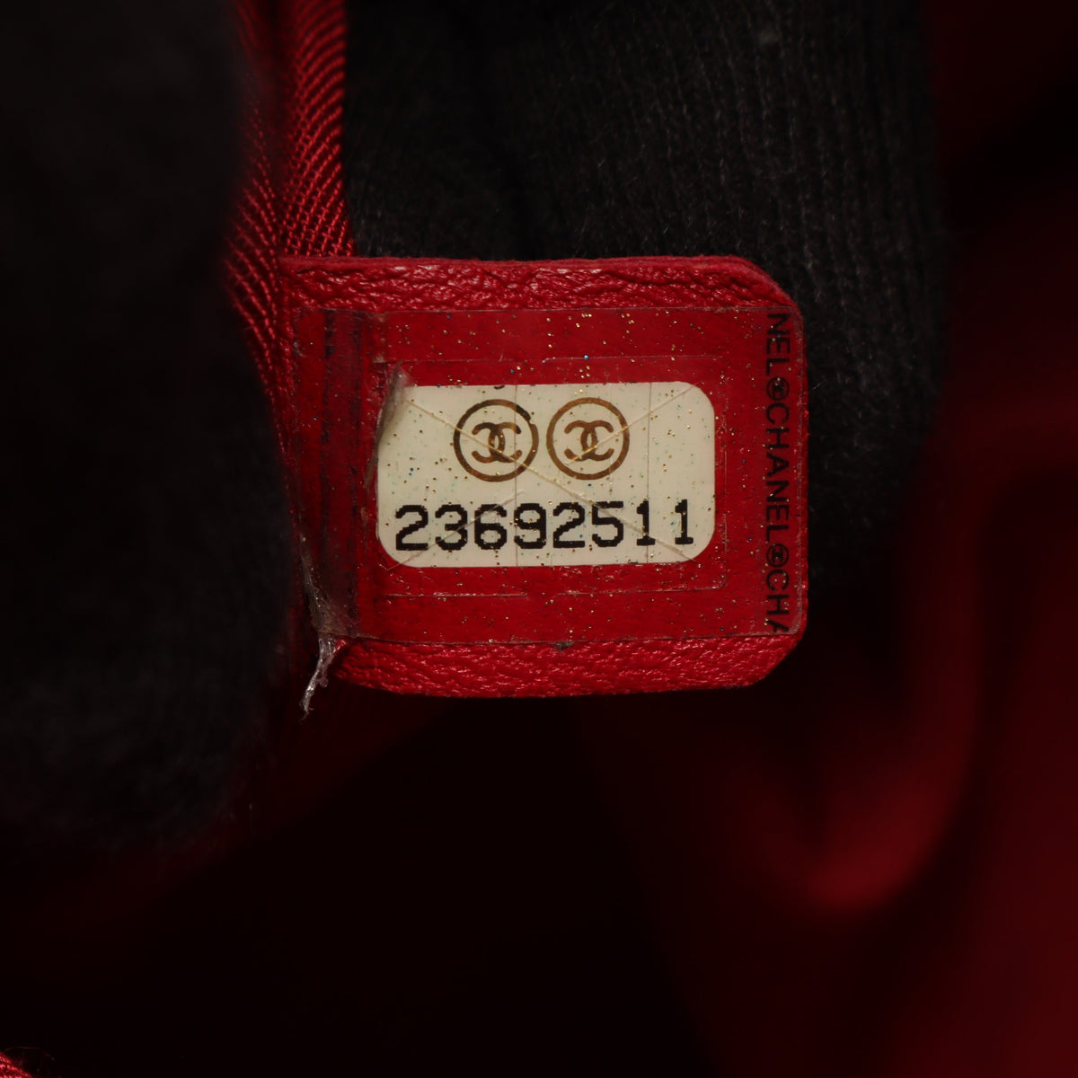 ガブリエル ドゥ 2WAY ハンドバッグ レザー ブラック シルバー金具 シャネル バッグ CHANEL