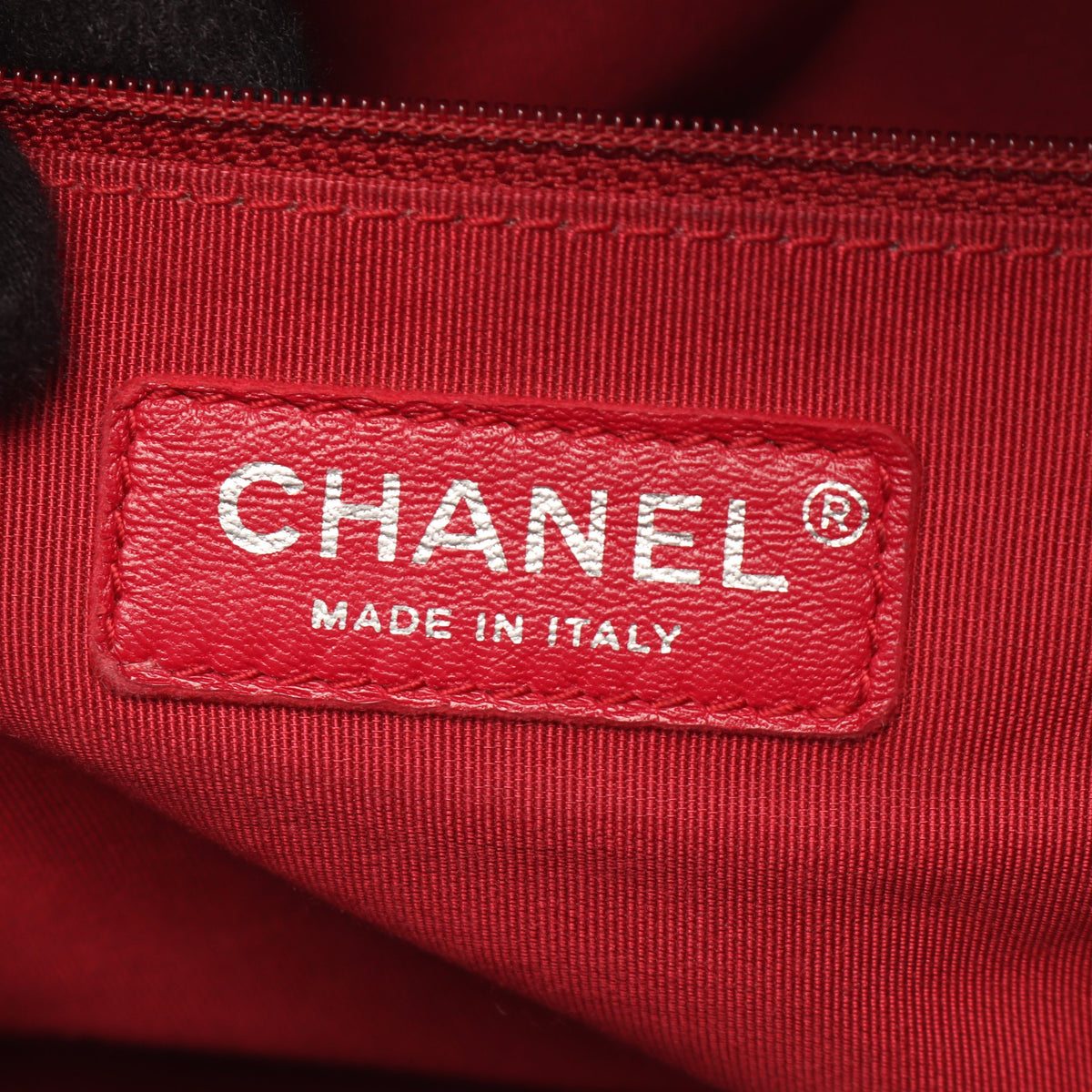 ガブリエル ドゥ 2WAY ハンドバッグ レザー ブラック シルバー金具 シャネル バッグ CHANEL