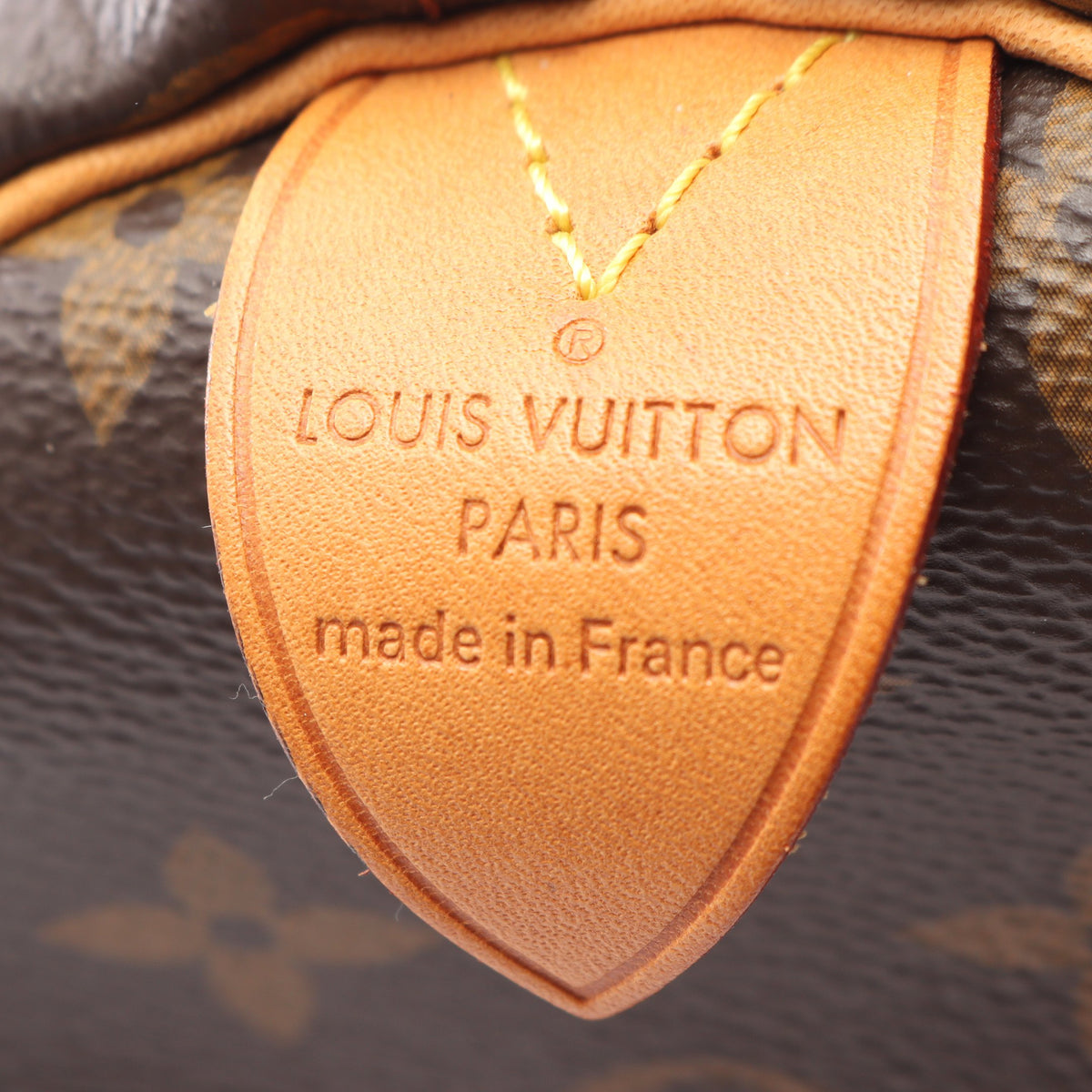 スピーディ30 モノグラム ハンドバッグ PVC レザー ブラウン ルイヴィトン バッグ LOUIS VUITTON