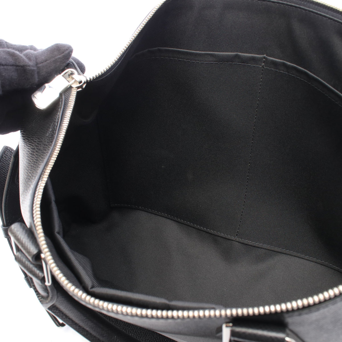 スリム ブリーフケース NV タイガ ノワール 2WAY ブリーフケース ビジネスバッグ レザー ブラック ルイヴィトン バッグ LOUIS VUITTON