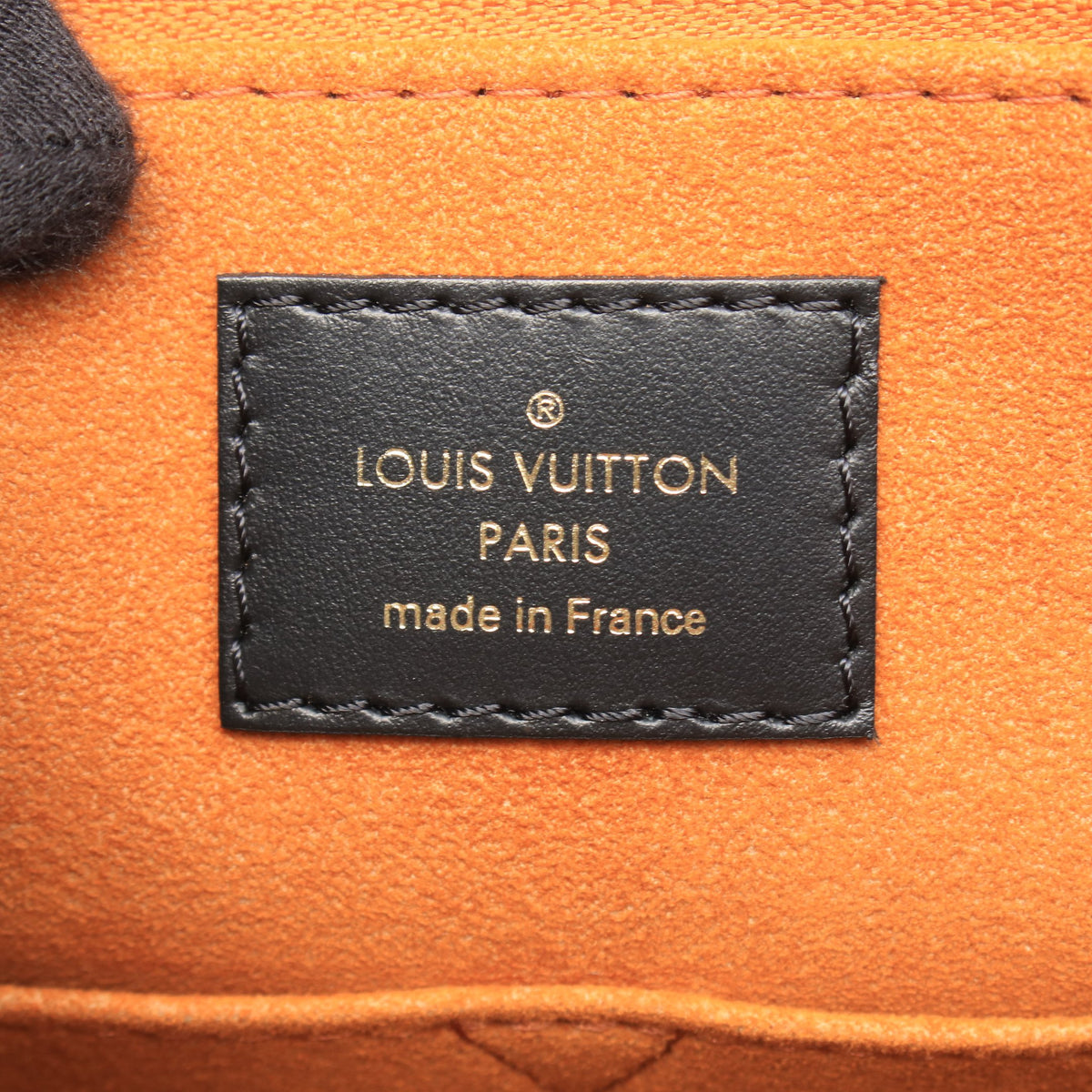 オンザゴーGM モノグラムアンプラント ノワール ショルダーバッグ トートバッグ レザー ブラック ルイヴィトン バッグ LOUIS VUITTON
