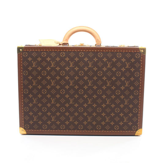 アルゼール55 モノグラム トランクケース PVC レザー ブラウン ルイヴィトン バッグ LOUIS VUITTON
