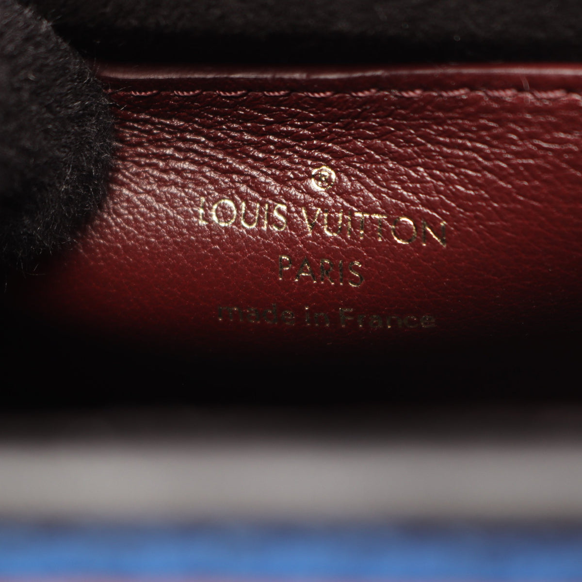 ツイストPM チェーンショルダーバッグ ファブリック レザー ブルー マルチカラー ルイヴィトン バッグ LOUIS VUITTON