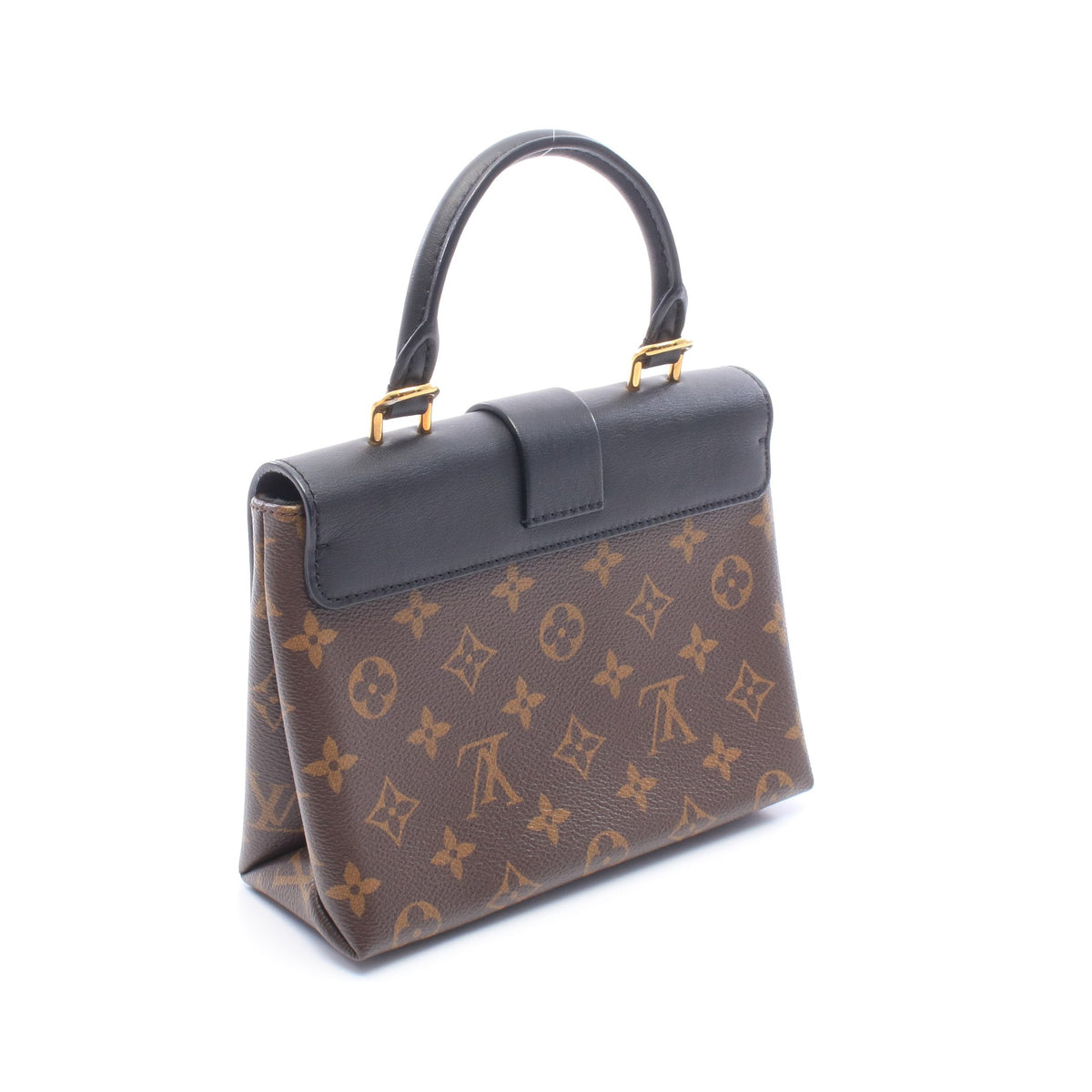 ロッキー BB モノグラム ノワール 2WAY ハンドバッグ PVC レザー ブラウン ブラック ルイヴィトン バッグ LOUIS VUITTON