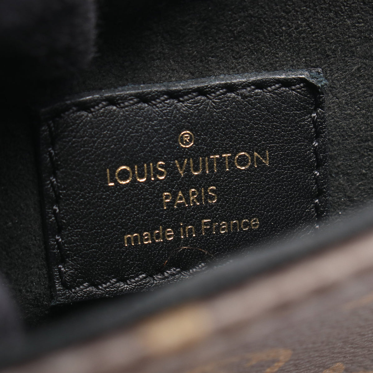 ロッキー BB モノグラム ノワール 2WAY ハンドバッグ PVC レザー ブラウン ブラック ルイヴィトン バッグ LOUIS VUITTON