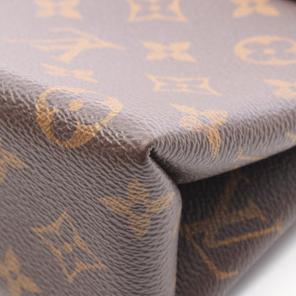 ロッキー BB モノグラム ノワール 2WAY ハンドバッグ PVC レザー ブラウン ブラック ルイヴィトン バッグ LOUIS VUITTON