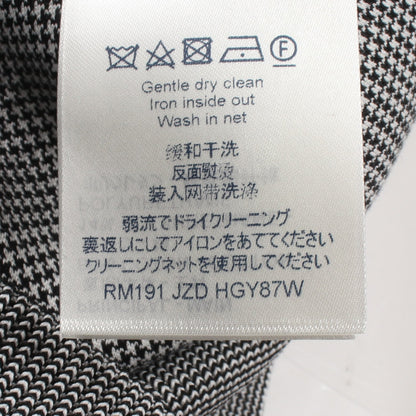 LOUIS VUITTON × VIRGIL ABLOH プルオーバーパーカー コットン ブラック ホワイト ルイヴィトン
