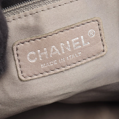 マトラッセ ボストンバッグ レザー ブラック シルバー金具 シャネル バッグ CHANEL