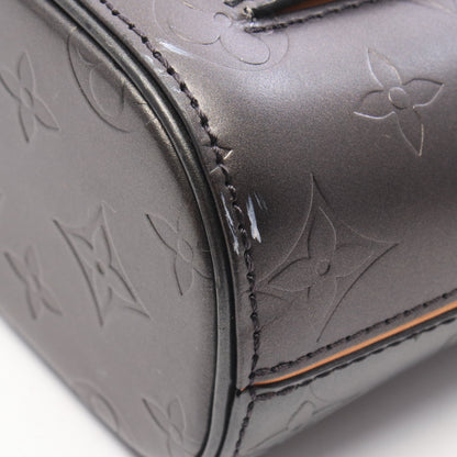 アルストン モノグラムマット ノワール ショルダーバッグ レザー ブラック ルイヴィトン バッグ LOUIS VUITTON