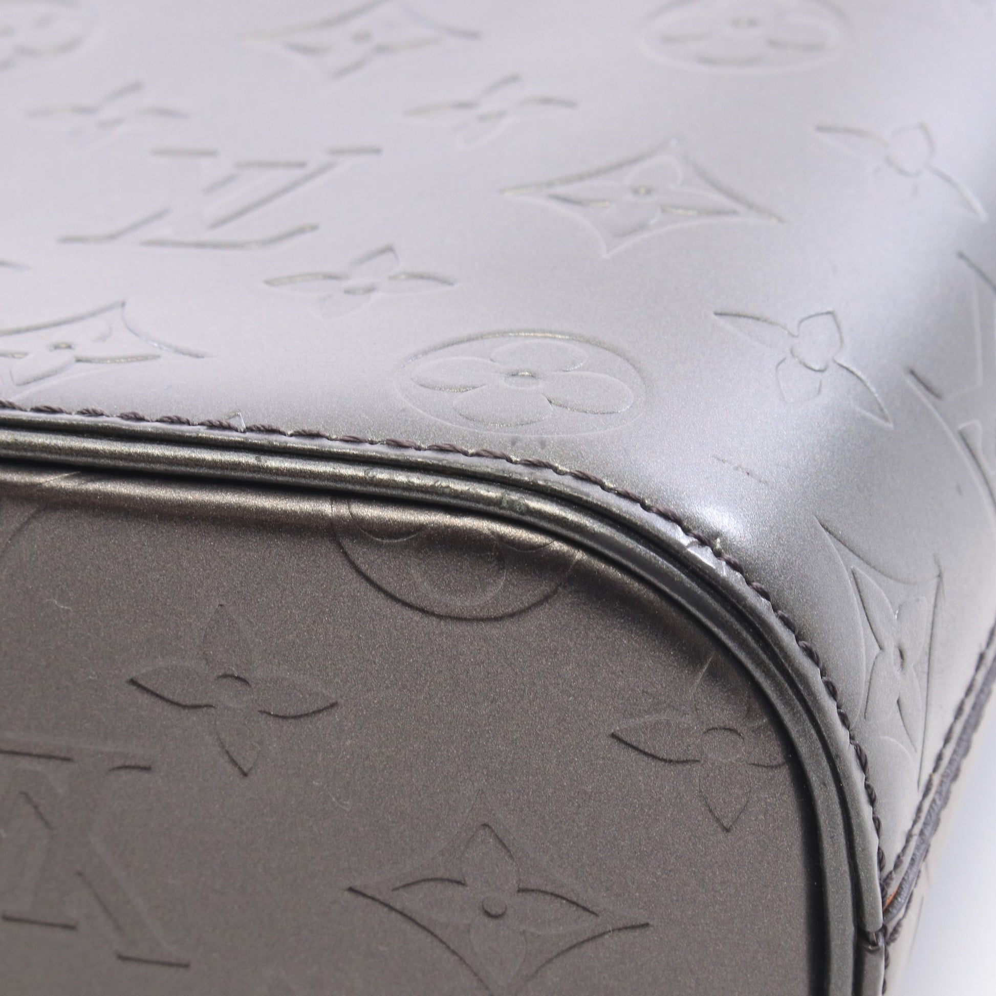 アルストン モノグラムマット ノワール ショルダーバッグ レザー ブラック ルイヴィトン バッグ LOUIS VUITTON
