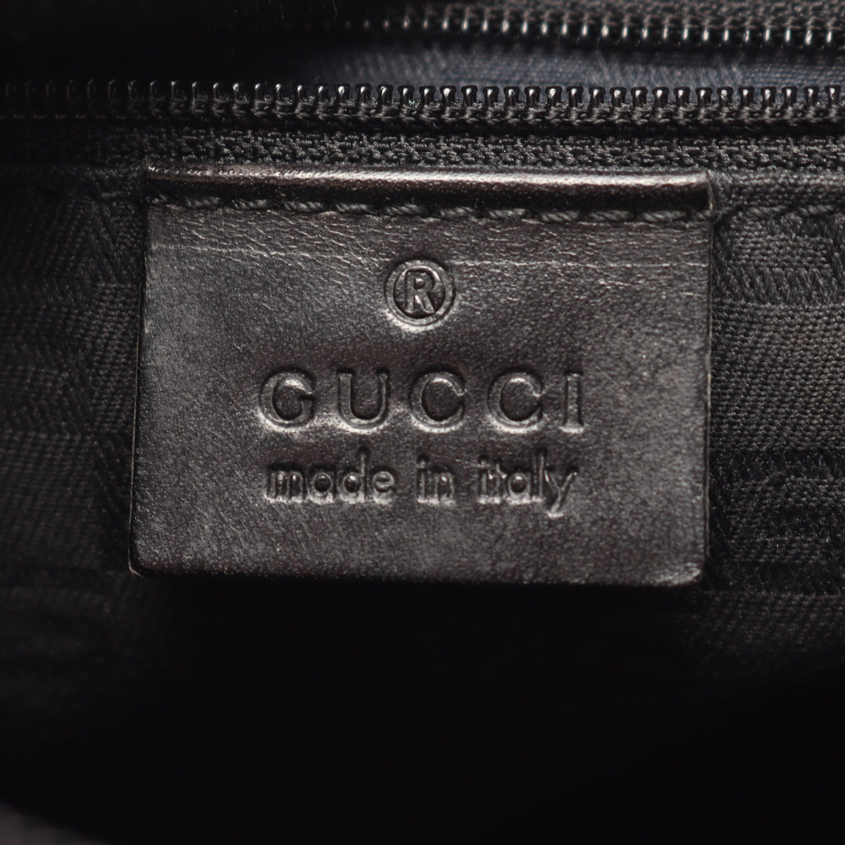 ワンショルダーバッグ スエード レザー ブラック グッチ バッグ GUCCI