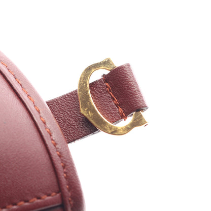 マストライン クラッチバッグ レザー ボルドー カルティエ バッグ Cartier