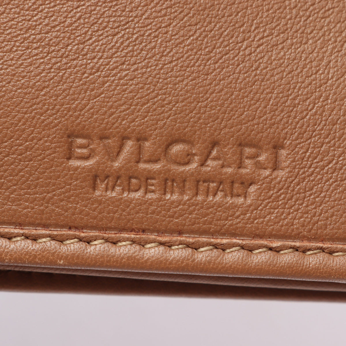コローレ 二つ折り長財布 レザー ブラウン ブルガリ 財布・小物 BVLGARI