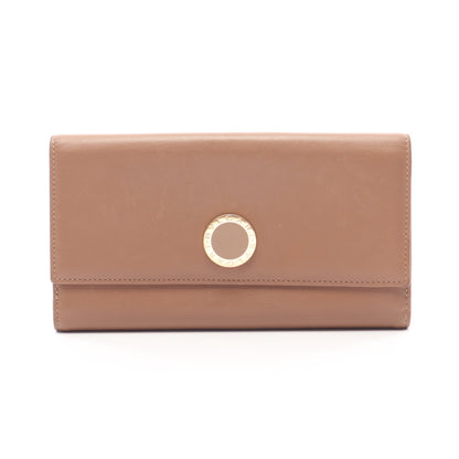 コローレ 二つ折り長財布 レザー ブラウン ブルガリ 財布・小物 BVLGARI