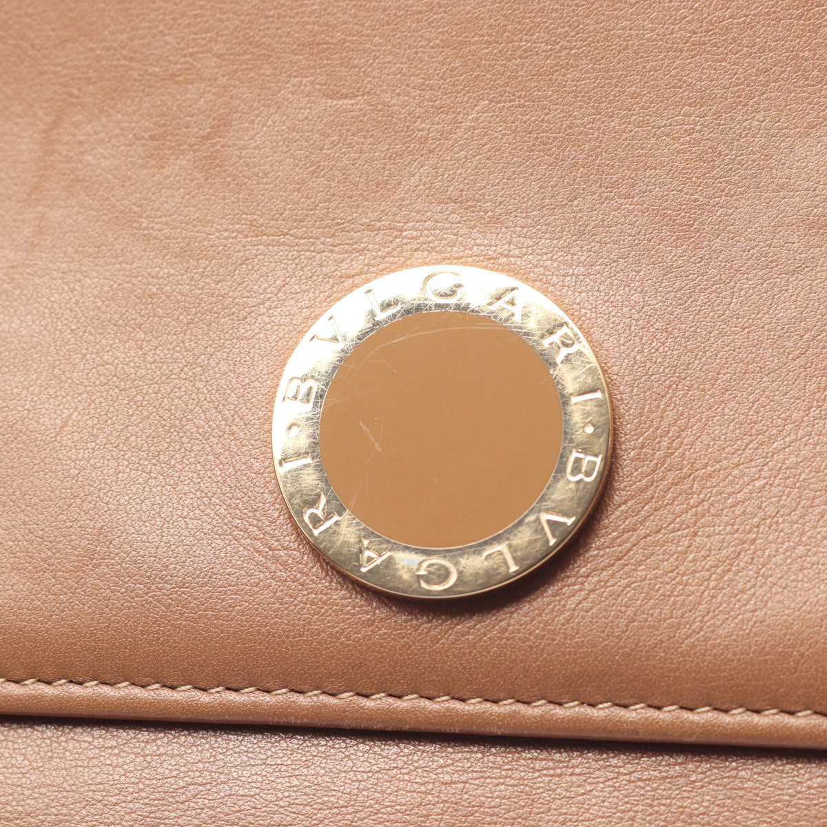 コローレ 二つ折り長財布 レザー ブラウン ブルガリ 財布・小物 BVLGARI