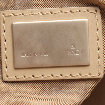 ズッキーノ ハンドバッグ トートバッグ キャンバス レザー ベージュ グレーベージュ フェンディ バッグ FENDI
