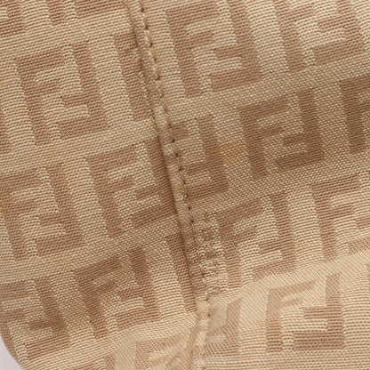 ズッキーノ ハンドバッグ トートバッグ キャンバス レザー ベージュ グレーベージュ フェンディ バッグ FENDI